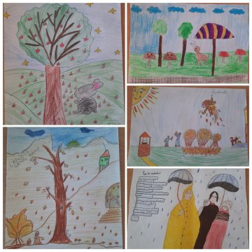 Rudens, fragmenti, 4. b klase