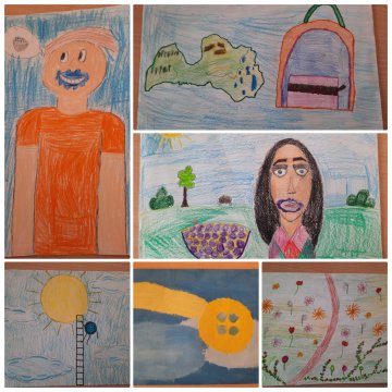Vasara, fragmenti, 3. b klase