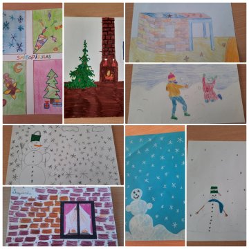 Ziema, fragmenti, 4. a klase